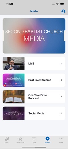 Second Baptist Bethlehem, PA screenshot