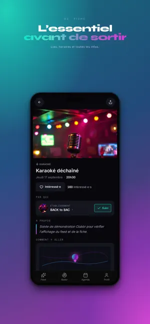 Clubbr : l'agenda des soirées screenshot 3