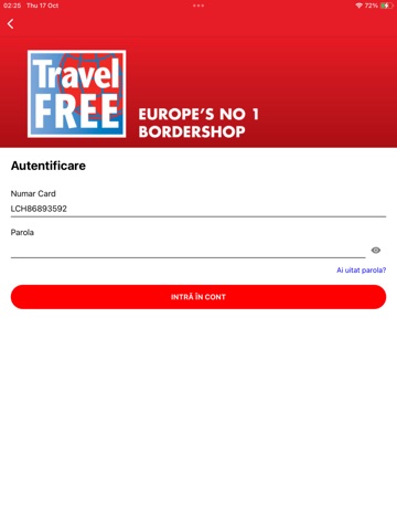 Travel FREE Exclusive CLUBCARD iPad screenshot