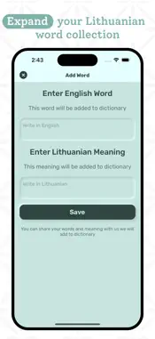 Lithuanian Dictionary screenshot 6