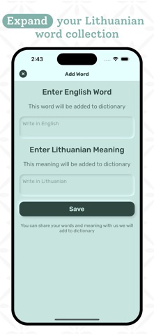 Lithuanian Dictionary screenshot
