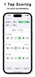 EasyStroke - Golf Scorecard screenshot #3 for iPhone