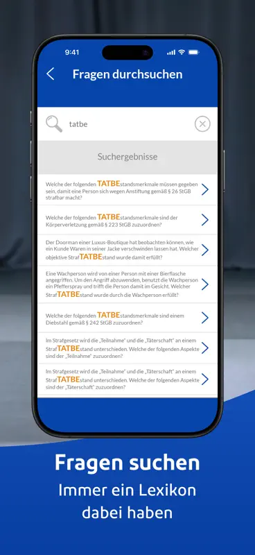 § 34a GewO Lern-App screenshot 7 of 10