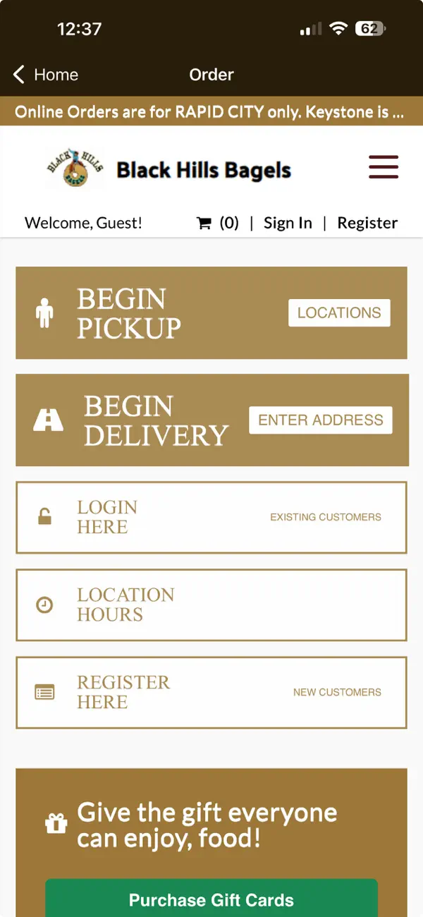 Screenshot #3 pour Black Hills Bagels