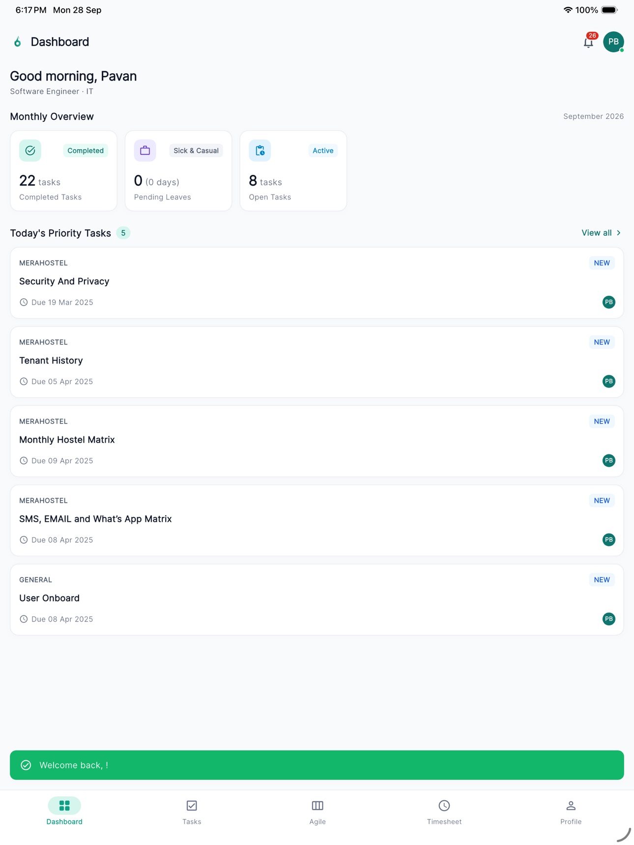 Screenshot 5 of OMS - Office Management App