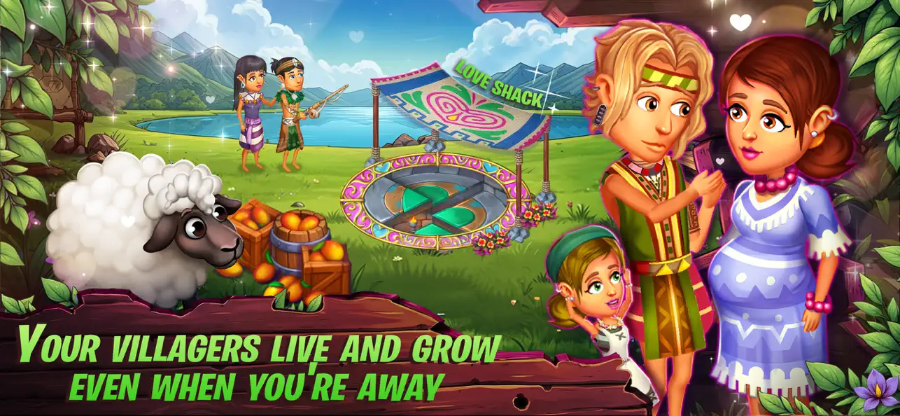 Virtual Villagers 7 iOS Mod IPA [ Cheats Menu ] screenshot 2 - iOS game interface