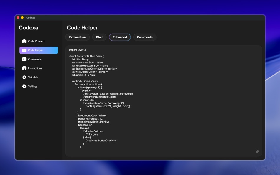 #4. Codexa – Ai Code Converter (macOS) Με: Sami Ullah