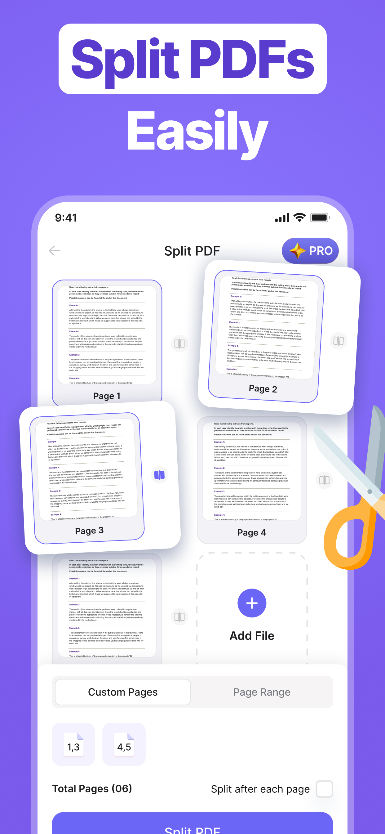 Split PDF - Extract PDF Pages, screenshot 3