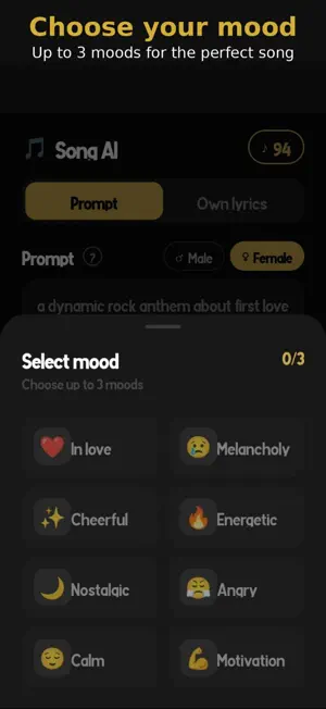 Songia - AI Song & Video Maker screenshot 3