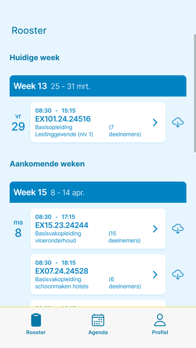 RAS - Examinatoren App Screenshot