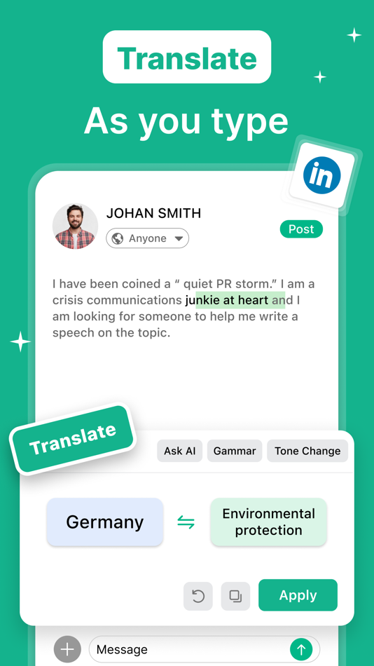#6. AI Keyboard: TypeAI & Chatbot (iOS) 由: Unikwork Systems LLP