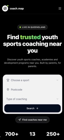 CoachMap screenshot
