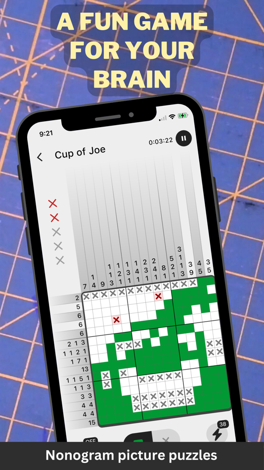 #1. Pixelogic - Daily Nonograms (macOS) By: okayest! studios