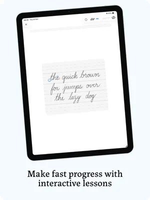 Quill Learn Cursive screenshot 2