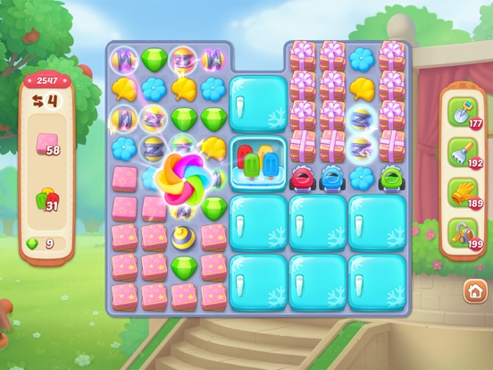 Garden Affairs: Design & Match iPad screenshot 6 - Games app