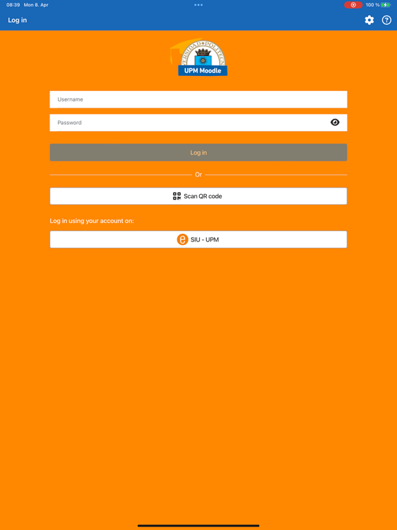 Screenshot #4 pour UPM Moodle