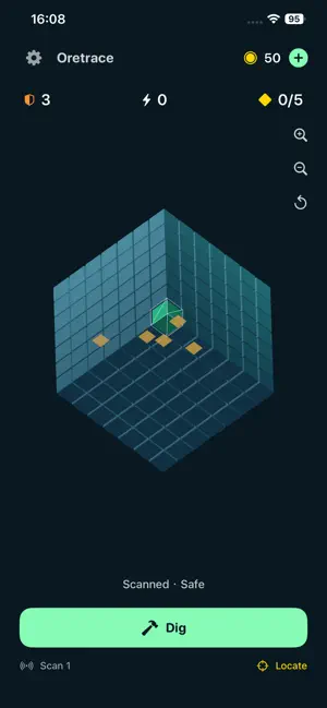 Oretrace screenshot 3