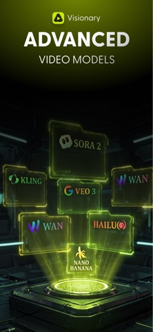 Visionary: AI Photo to Video iPhone screenshot