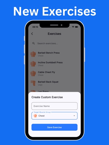 Simple Workout Tracker: Gym iPad screenshot