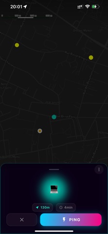 Ping & Wink chat nearby people screenshot