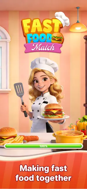 Fast Food Match:Tasty Sort screenshot 1