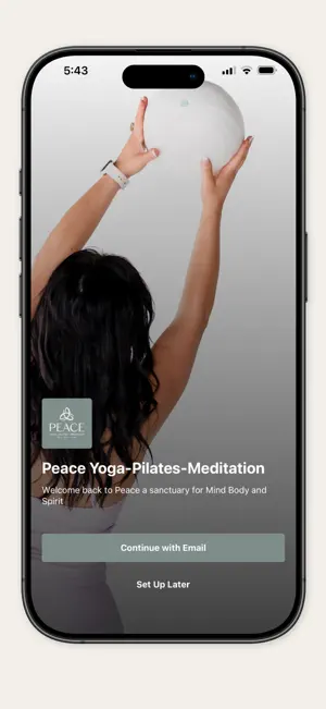 Peace Yoga-Pilates-Meditation screenshot 1