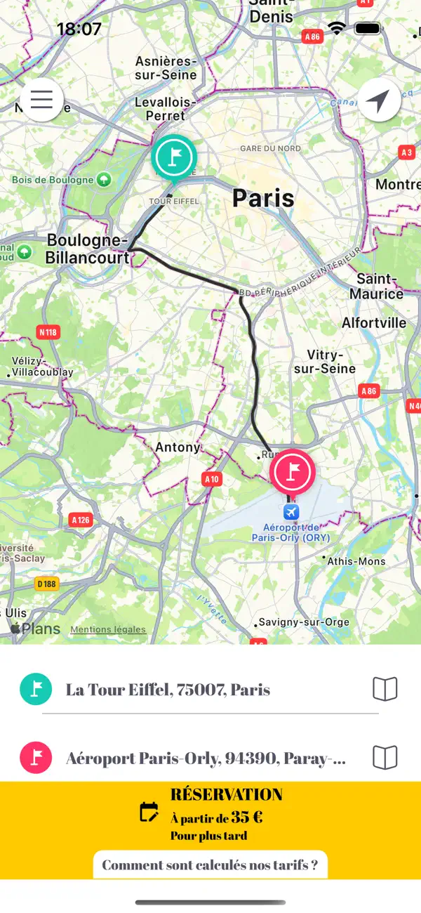 Screenshot #2 pour AzurLuxe Transport