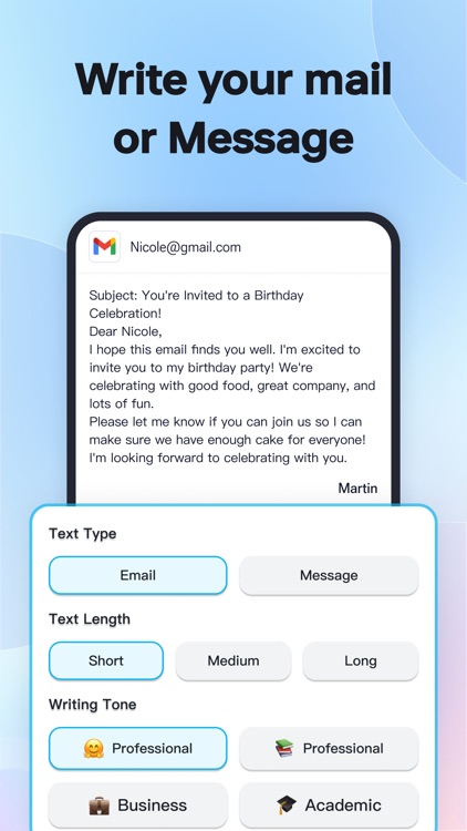 TypeEasy-AI Keyboard & Writer screenshot-4