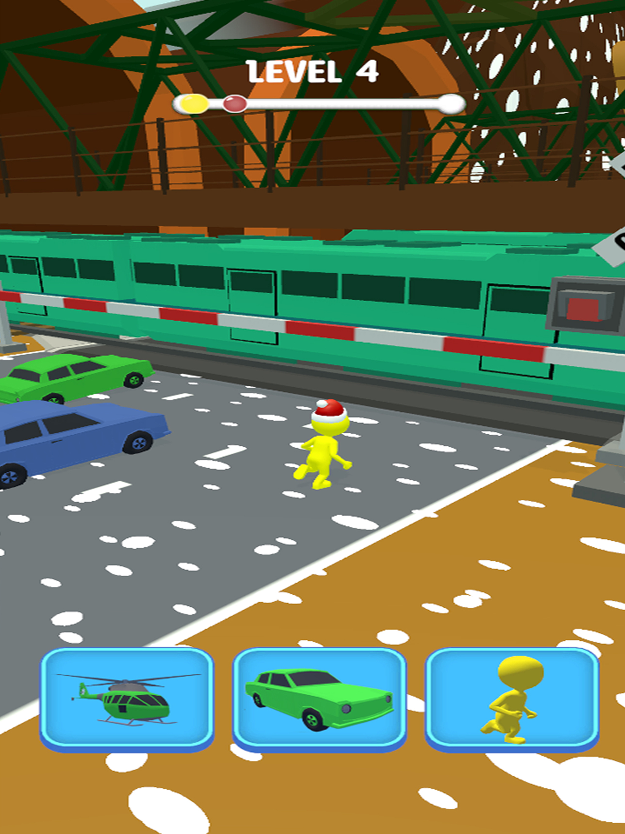 Car Shape Funny Transform Race