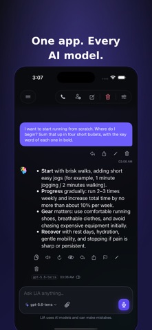 LIA: AI Assistant & Chat Screenshot 1 of 6