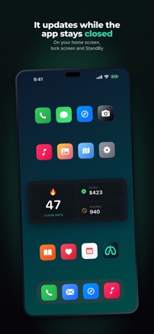 戒烟追踪器 ClearDay screenshot
