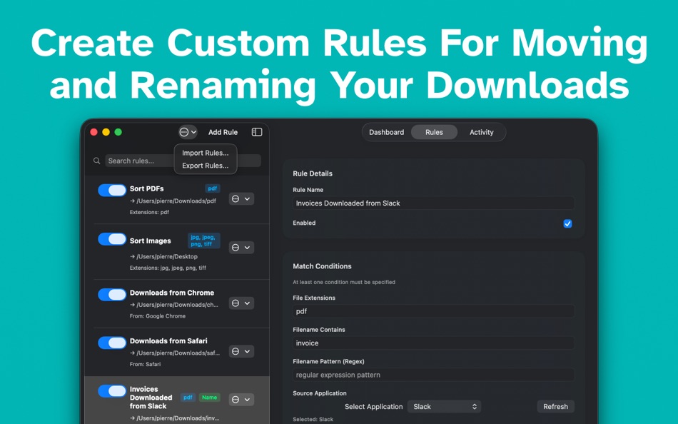 #2. Tidy Downloads: Sort, Organize (macOS) Ved: Pierre Stanislas