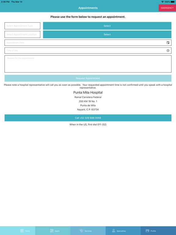 Screenshot #6 pour Punta Mita Hospital Connect