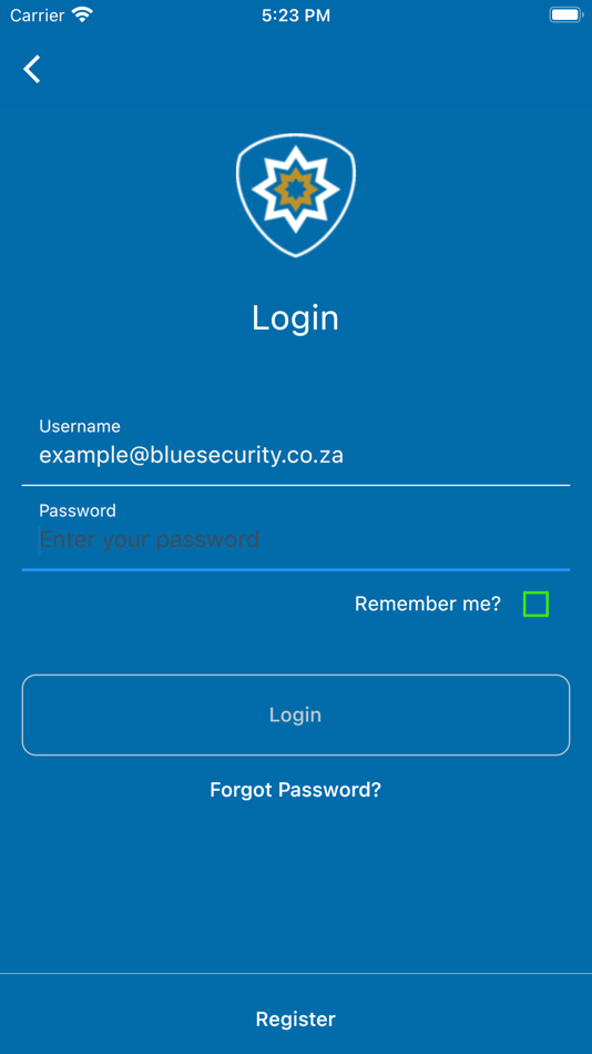 #2. BlueSecurity (iOS) 由: Oryx Systems CC