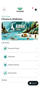 Vitalizer Health AI screenshot #2 for iPhone
