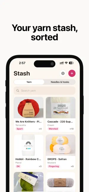 Stitch: Row Counter & Tracker screenshot 3