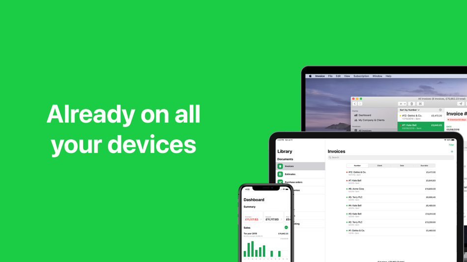 #5. Invoice.app: Invoice Maker (macOS) 由: Stojanowski Consulting Ltd