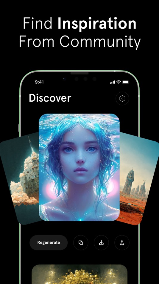 #5. The AI Art Generator, a.i ARTE (iOS) 由: APP ORIGINS STUDIO YAZILIM ANONIM SIRKETI