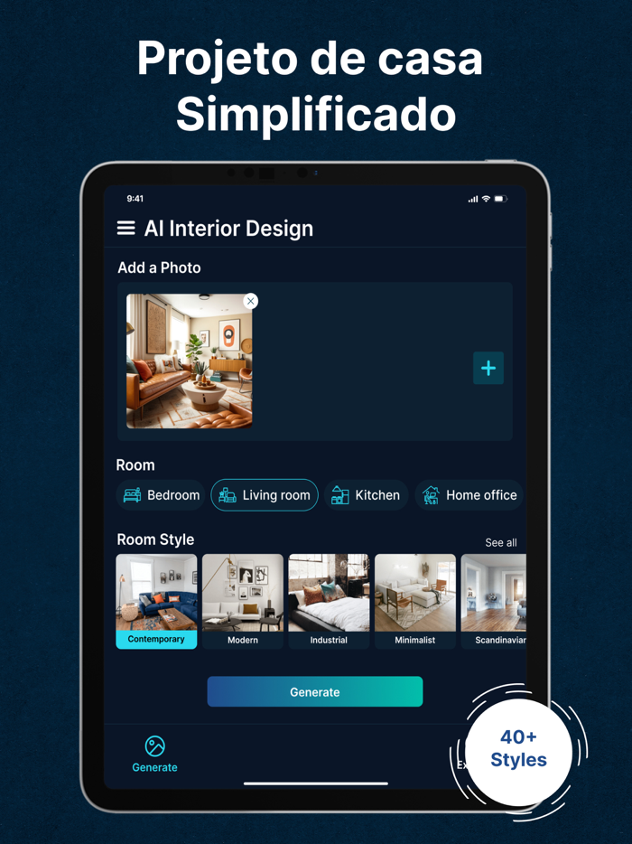 Casa  Decoração de Interiores