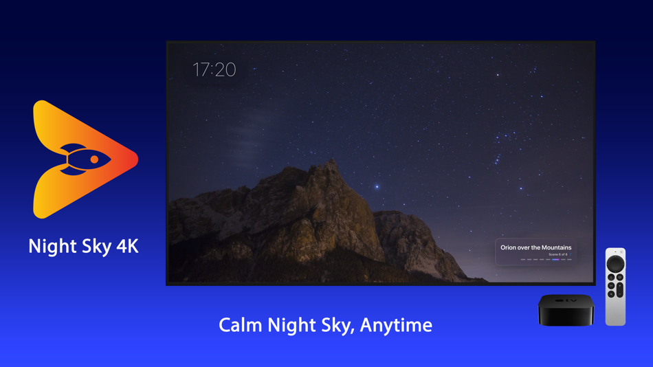 #7. Night Sky 4K - Space Ambience (iOS) By: Igor Bidenko