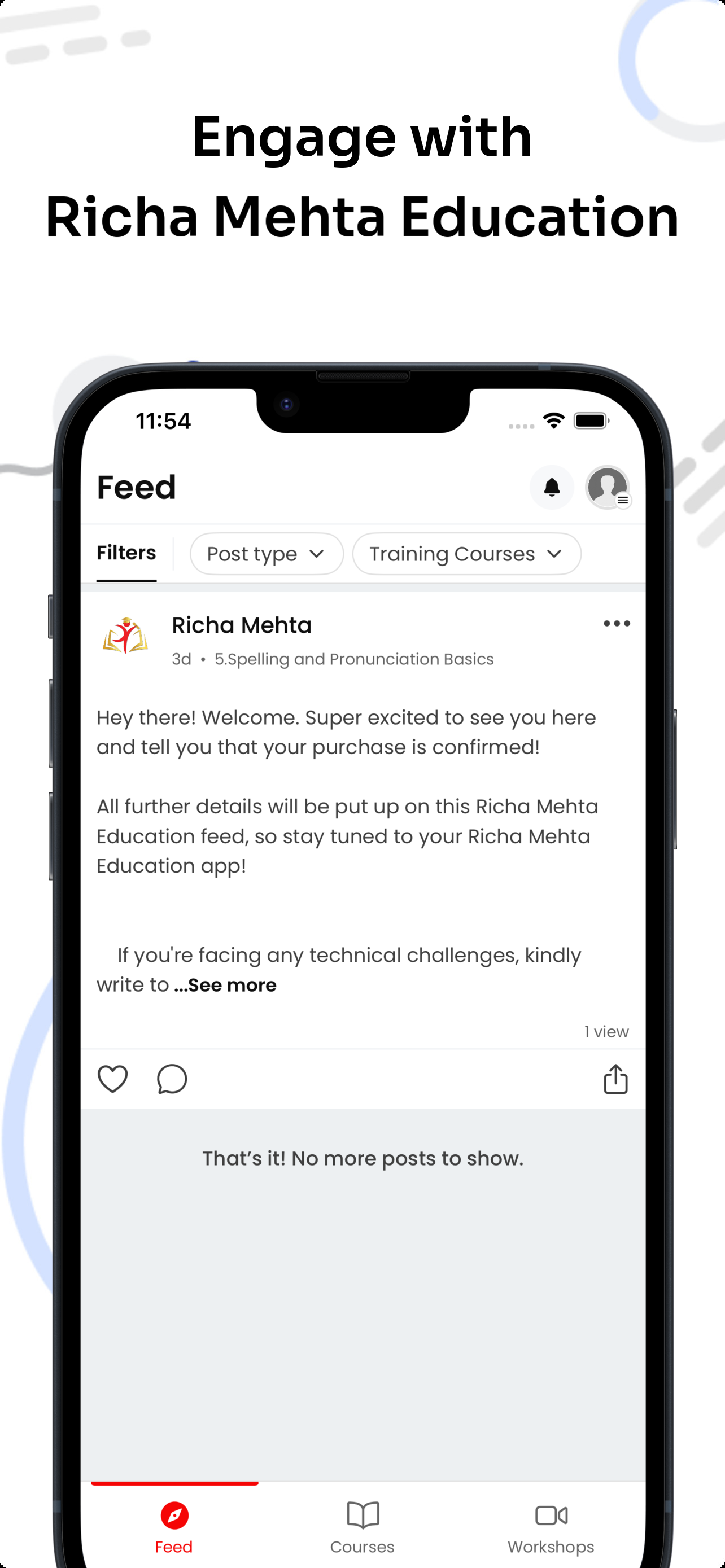 Richa Mehta Excellencehub screenshot 2