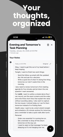 ListN: Voice To-Do & Notes Screenshot 2 of 6