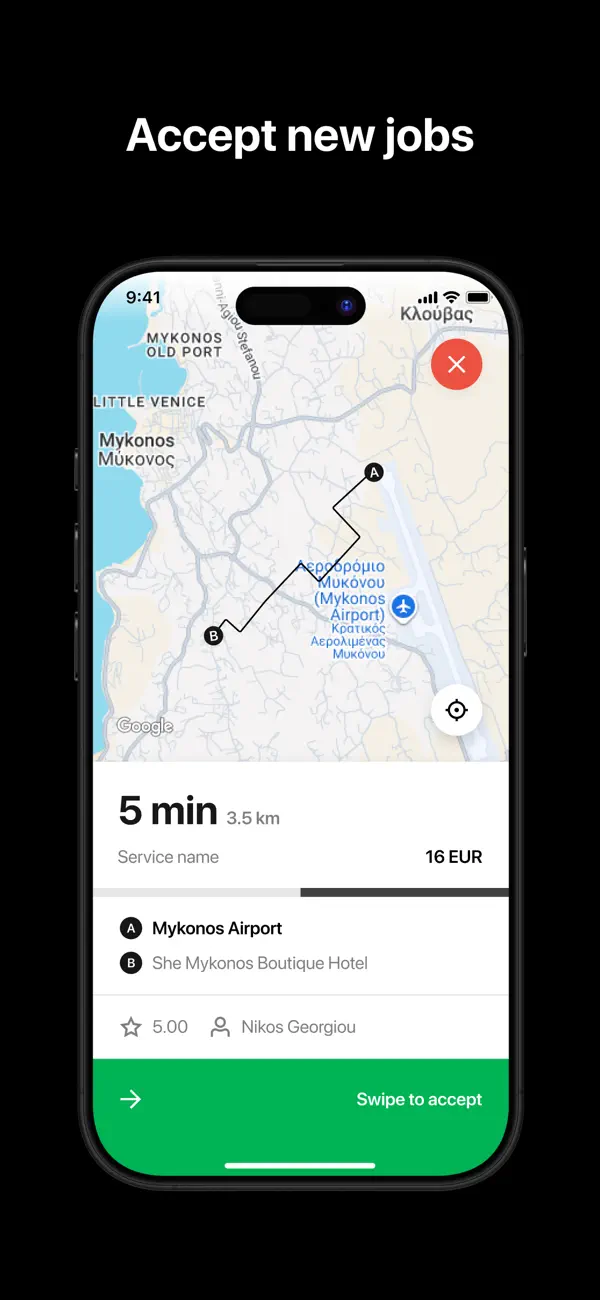 Screenshot #2 pour MyWheel Driver: Drive & Earn