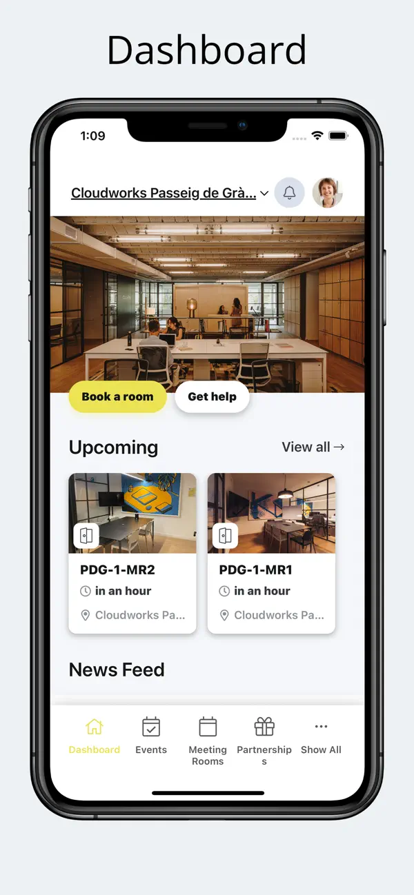 Screenshot #1 pour Cloudworks app