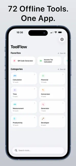 ToolFlow screenshot 1