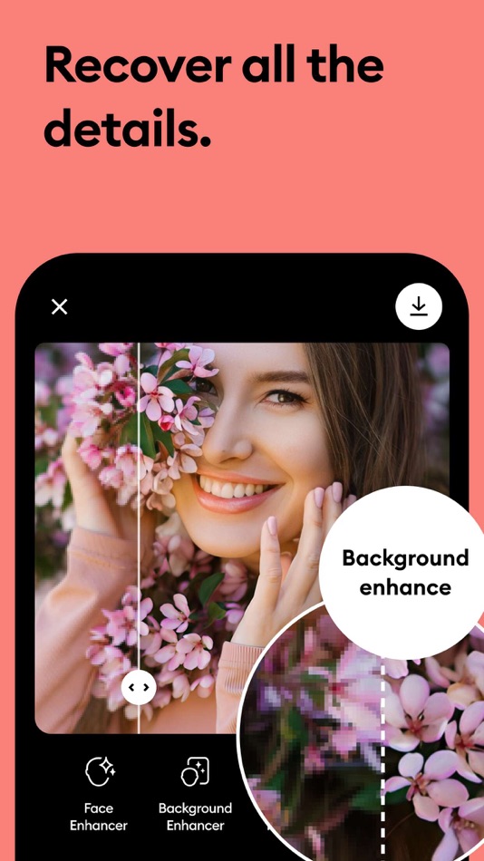 #10. Remini - AI Photo Enhancer (iOS) Podle: Bending Spoons Apps ApS