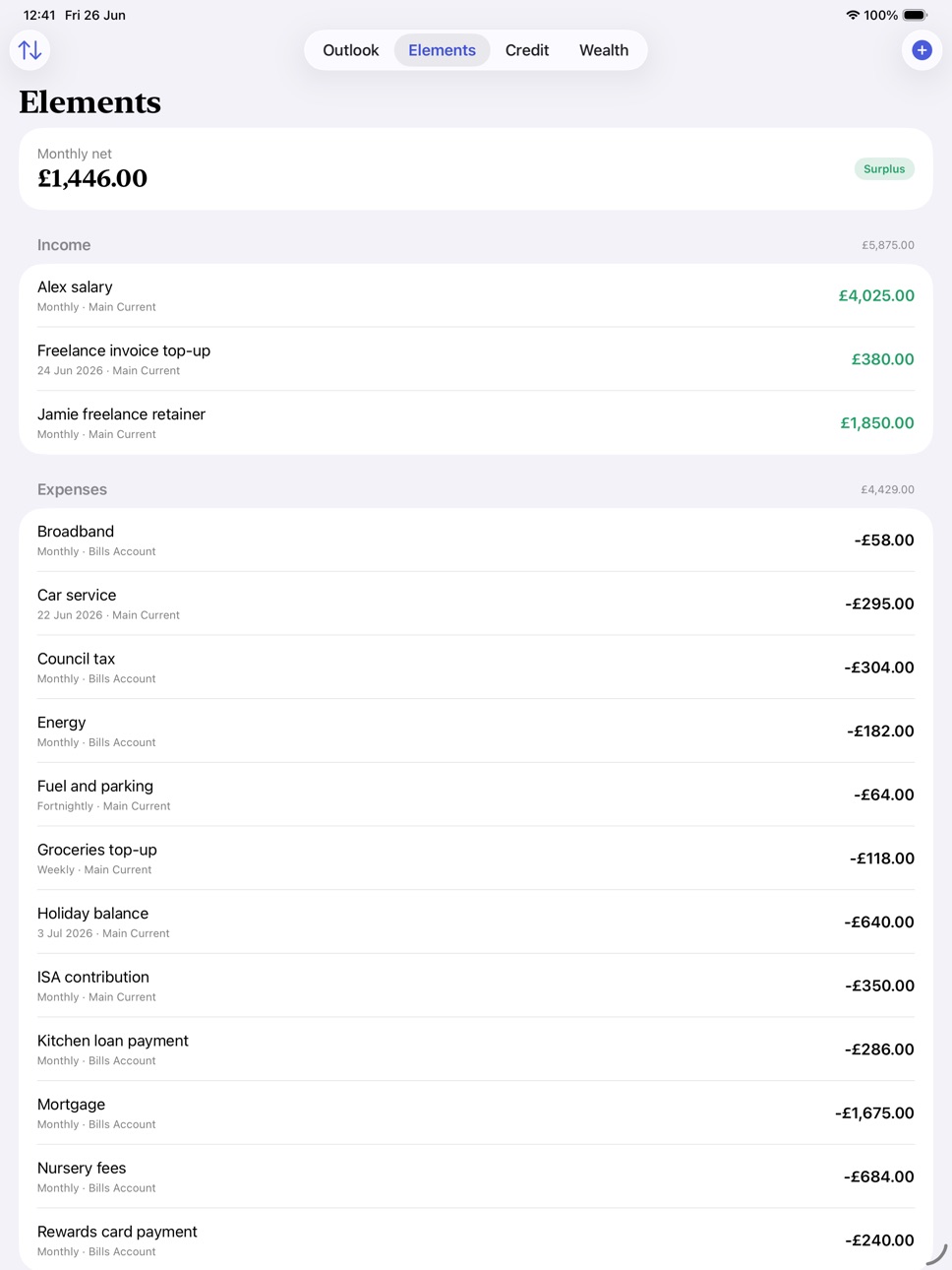 iPad screenshot