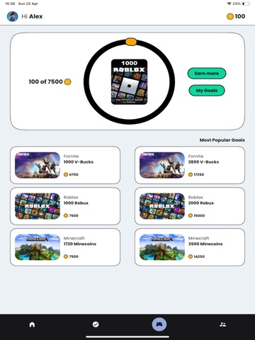 BBB: Earn Robux with chores iPad screenshot