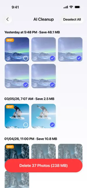 DeepSpace: Photo Manage screenshot 2