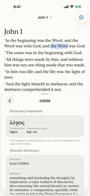 KJV Word Study screenshot 2